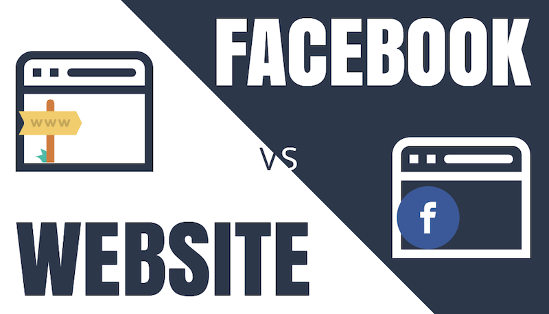 Facebook-vs-Website