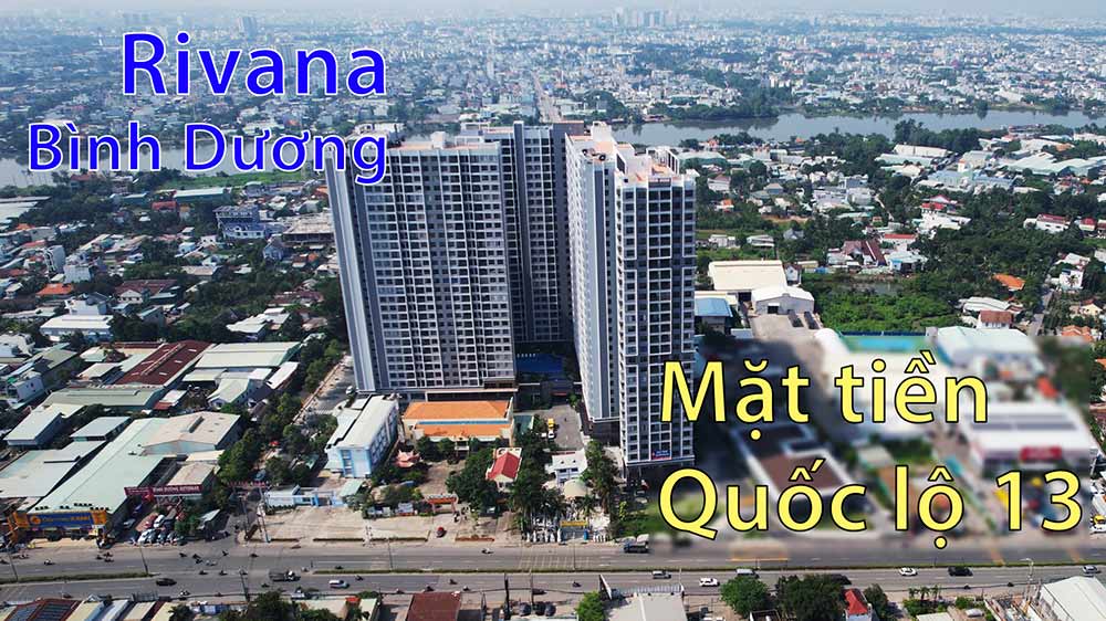 Rivana Thuận An Bình Dương - Căn hộ KHANG TRANG mặt tiền QL.13