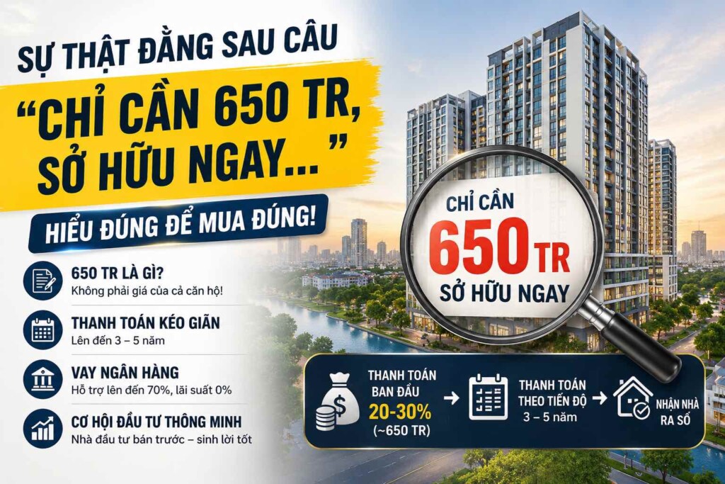 Sự thật sau con số quảng cáo BĐS